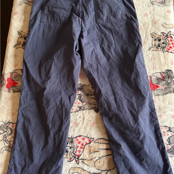 Frank & Eileen Navy Cropped Pants - Picture 5 of 5